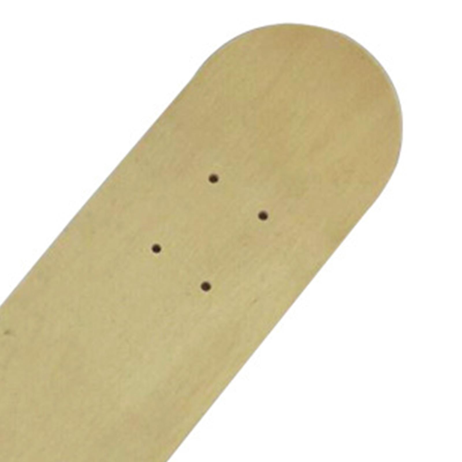 DIY Blank Skateboard Deck for Kids for Cruising Wall Decoration Coffee Table 60cmx15cm