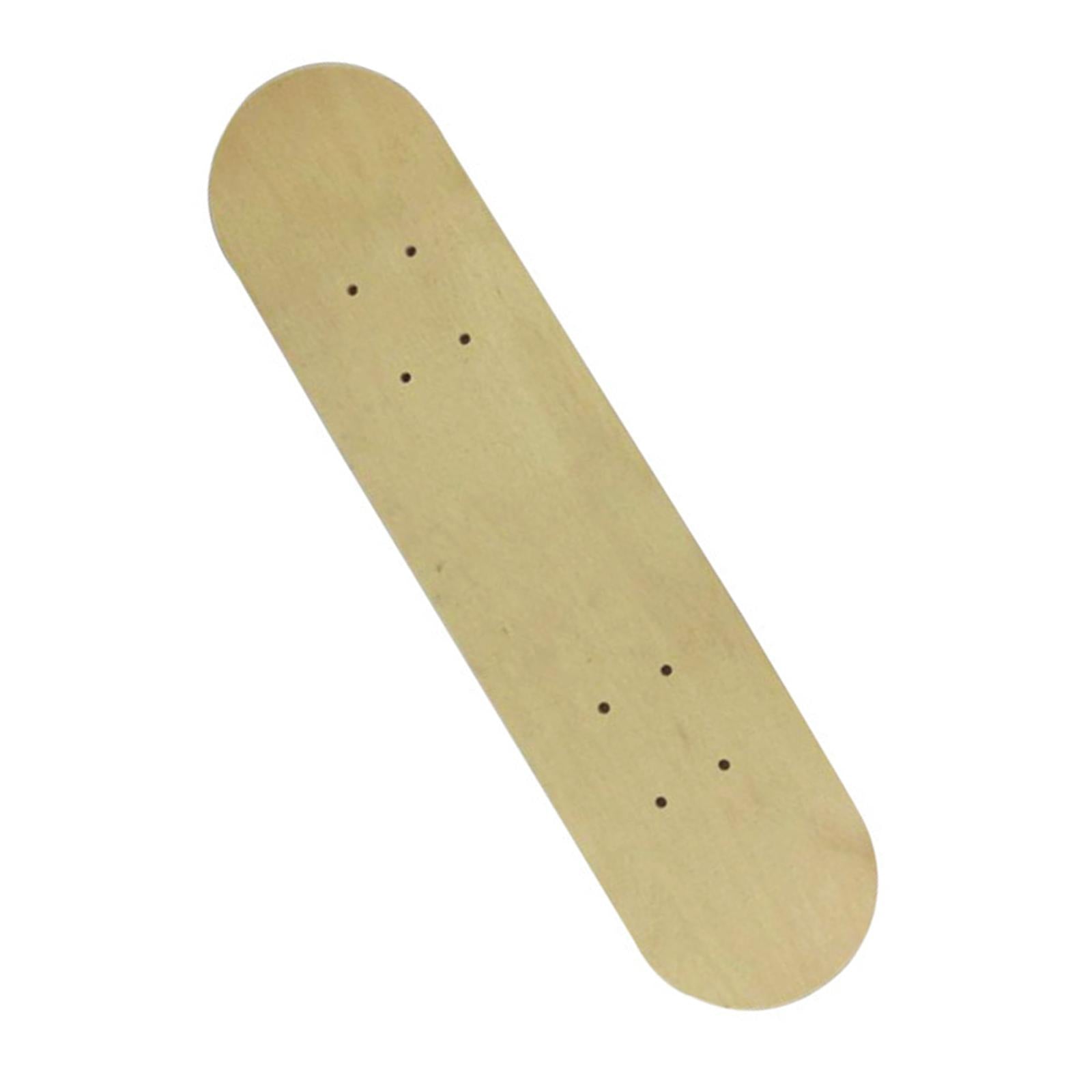 DIY Blank Skateboard Deck for Kids for Cruising Wall Decoration Coffee Table 60cmx15cm