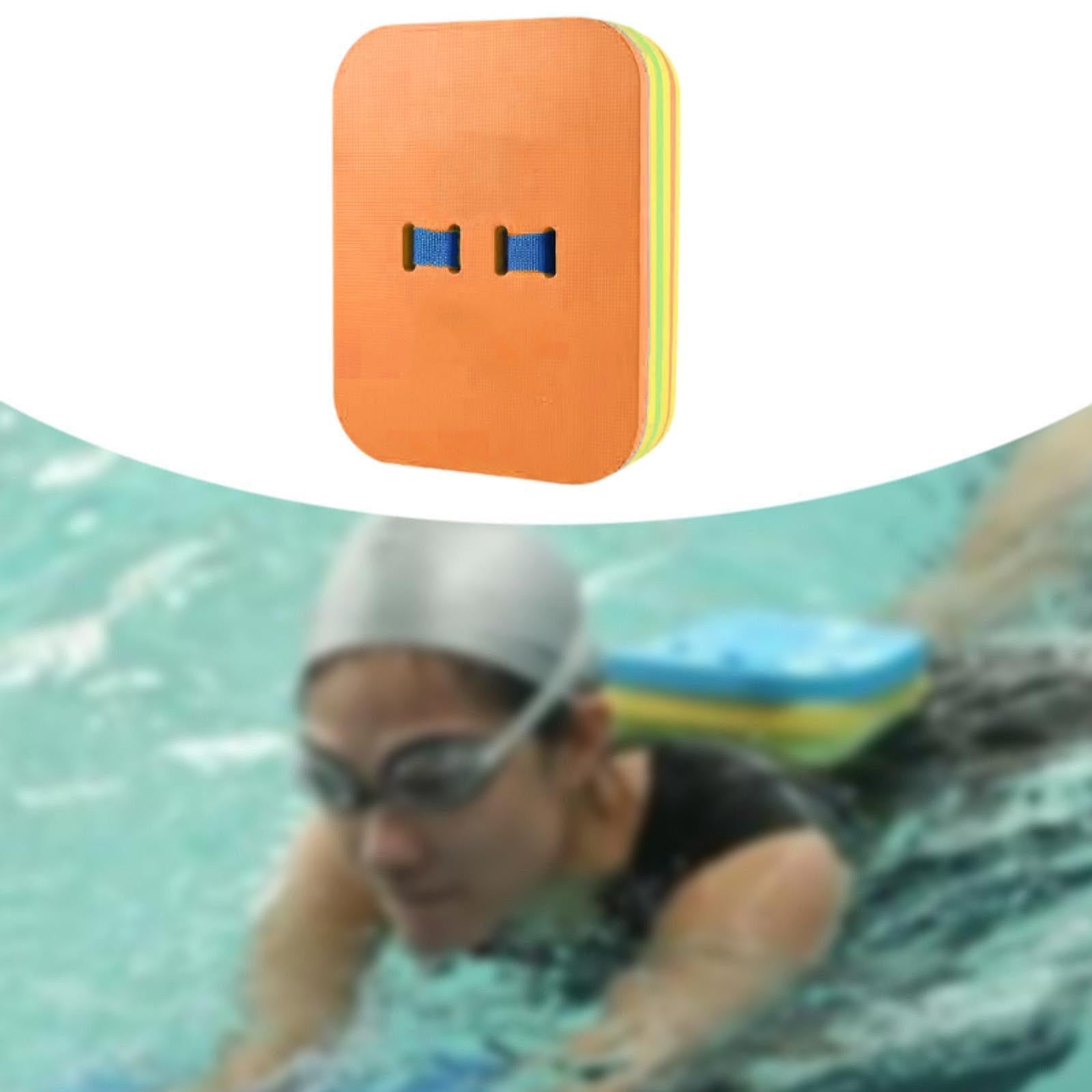 Back Float Swim Trainer Adults Kids Summer Practice Children Swimming Safety Orange