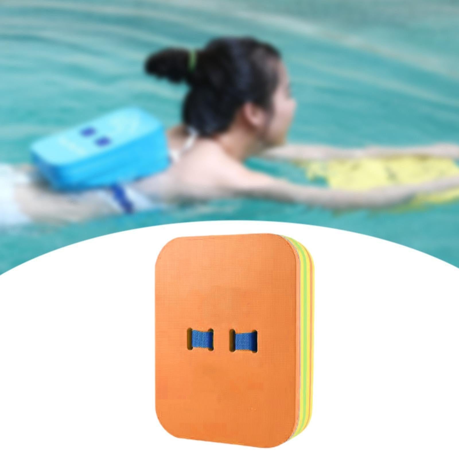 Back Float Swim Trainer Adults Kids Summer Practice Children Swimming Safety Orange
