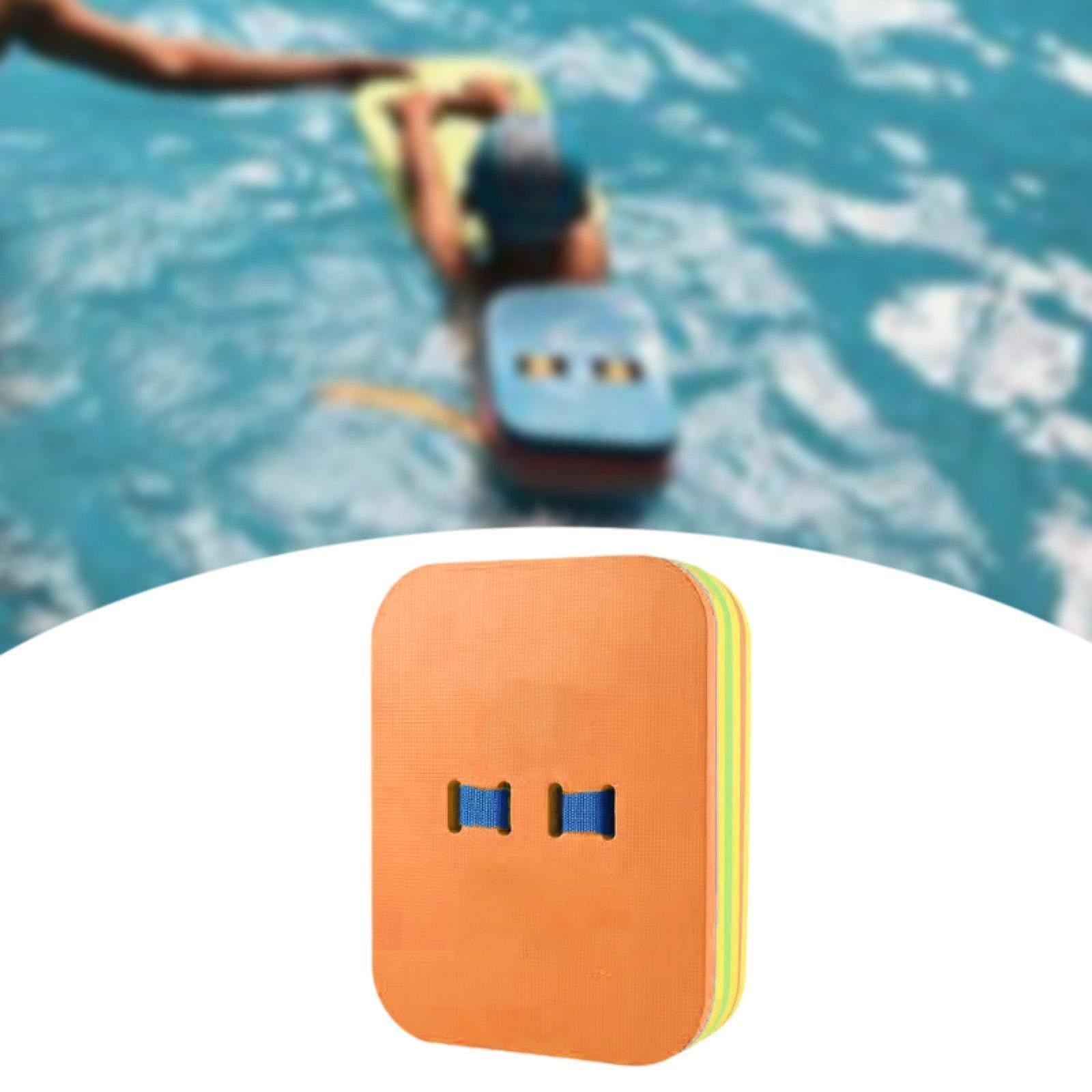 Back Float Swim Trainer Adults Kids Summer Practice Children Swimming Safety Orange