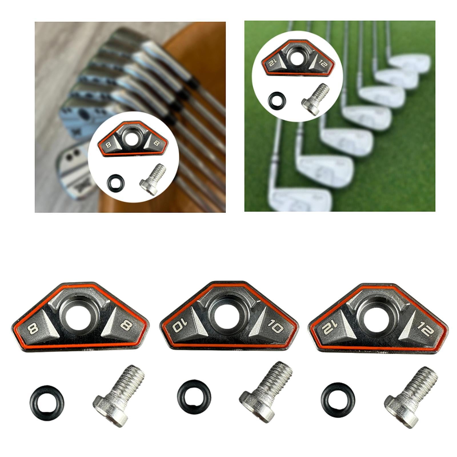 Golf Club Weight Easy to Install Convenient Alloy Premium Training Accessory 8g