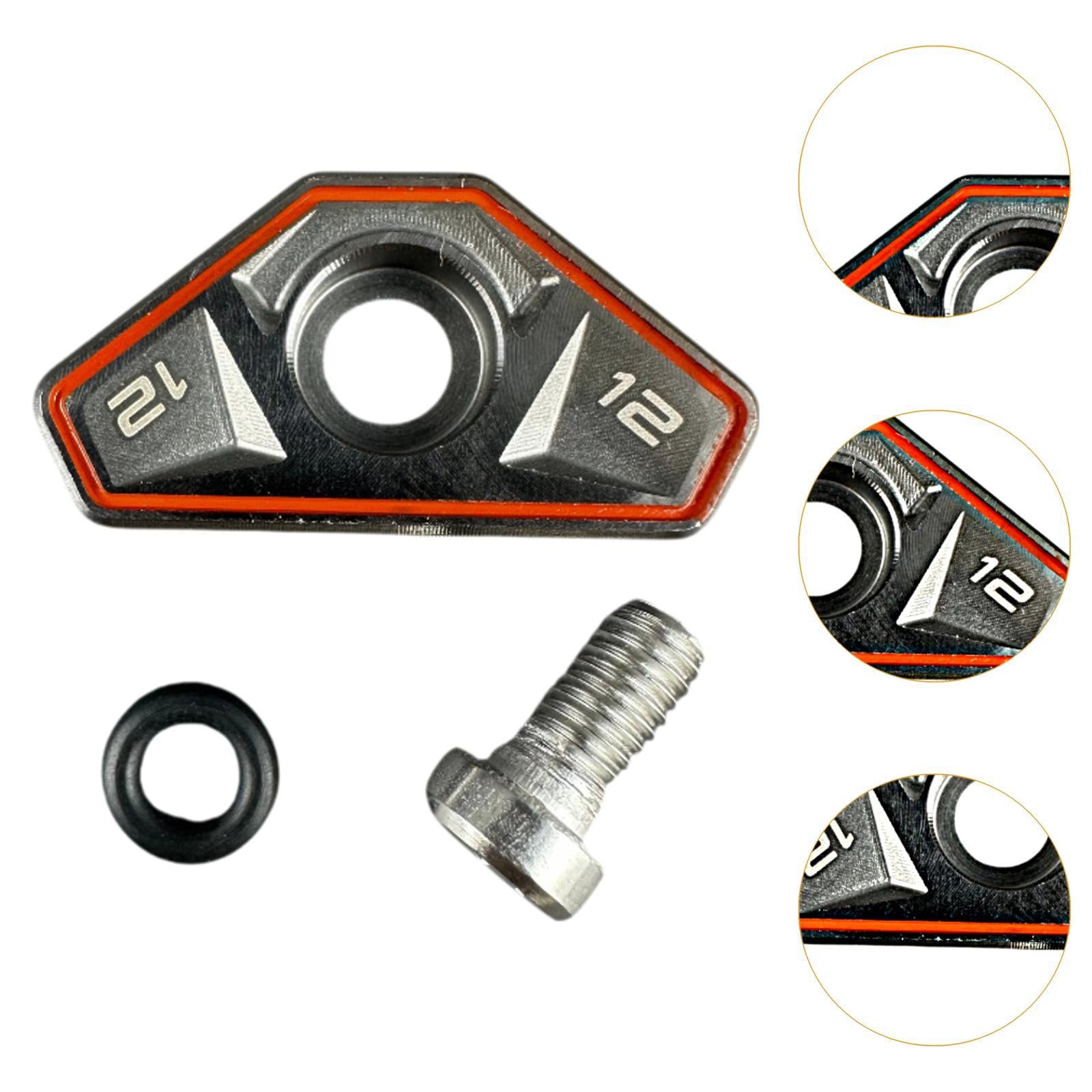 Golf Club Weight Easy to Install Convenient Alloy Premium Training Accessory 12g