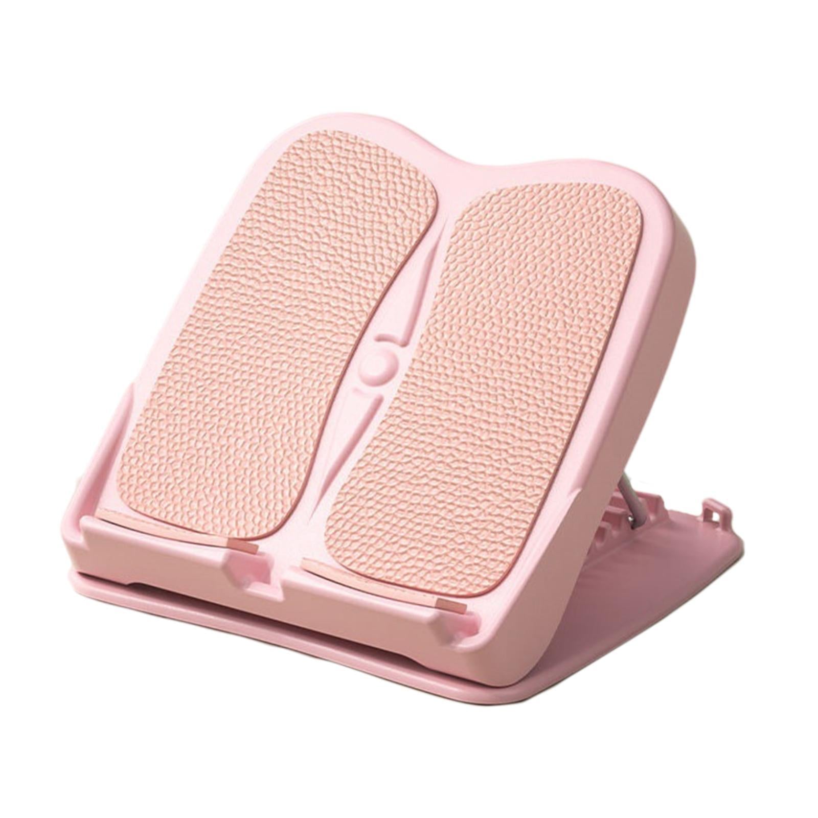 Slant Board for Calf Stretching Leg Stretching Incline Board for Squats Heel pink