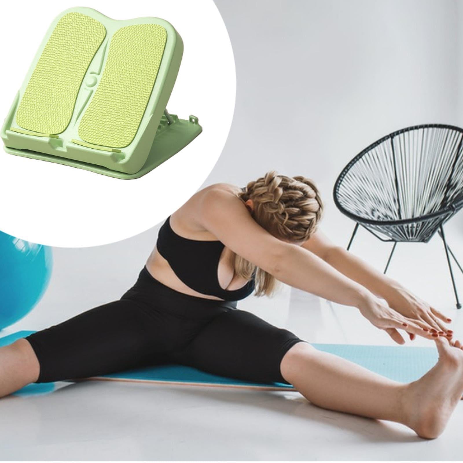 Slant Board for Calf Stretching Leg Stretching Incline Board for Squats Heel green