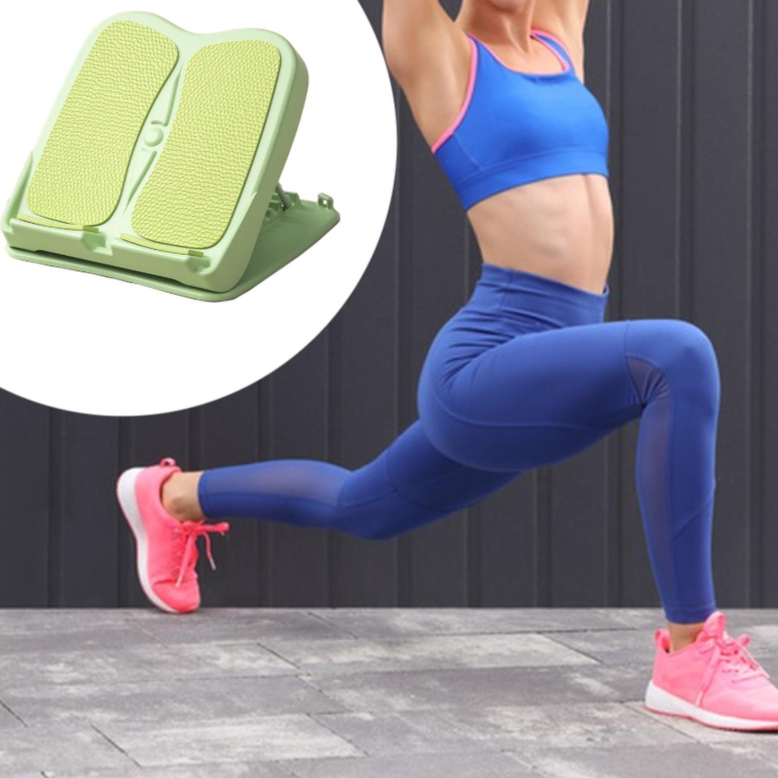 Slant Board for Calf Stretching Leg Stretching Incline Board for Squats Heel green