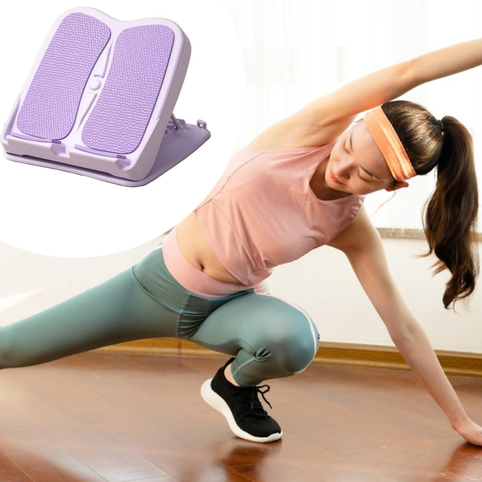 Slant Board for Calf Stretching Leg Stretching Incline Board for Squats Heel violet