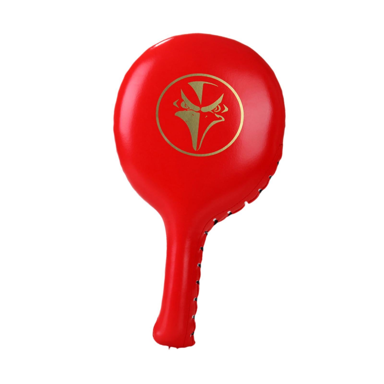 Boxing Target Paddle Punching and Striking Pad for Muay Thai Fitness Workout Red