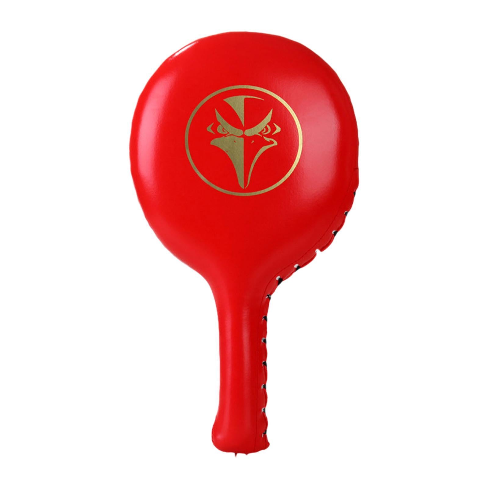 Boxing Target Paddle Punching and Striking Pad for Muay Thai Fitness Workout Red