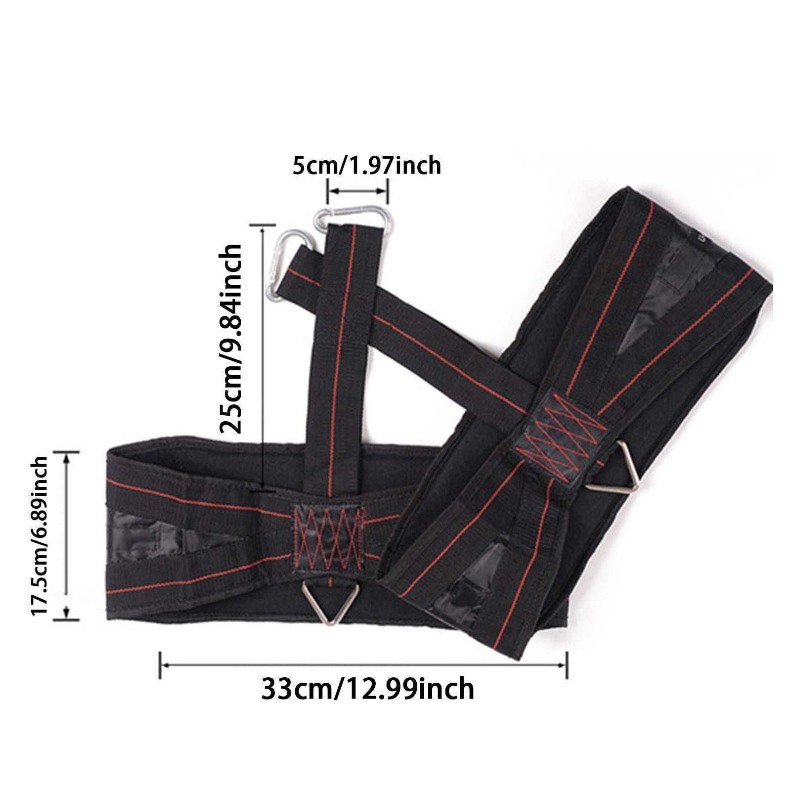 2x Hanging Ab Straps Practical Abdominal Training Belt for Training Home Gym