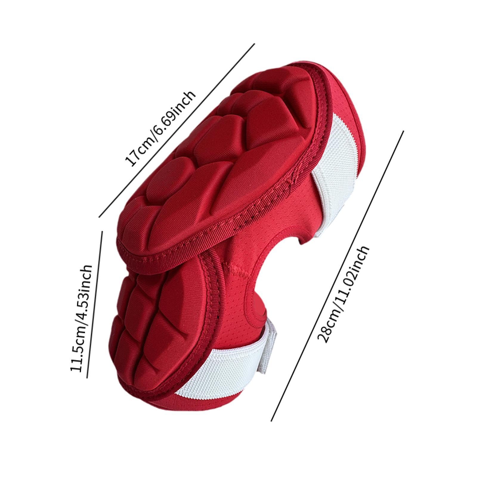 Baseball Elbow Guard Equipment Lightweight Training Adjustable Forearm Guard red