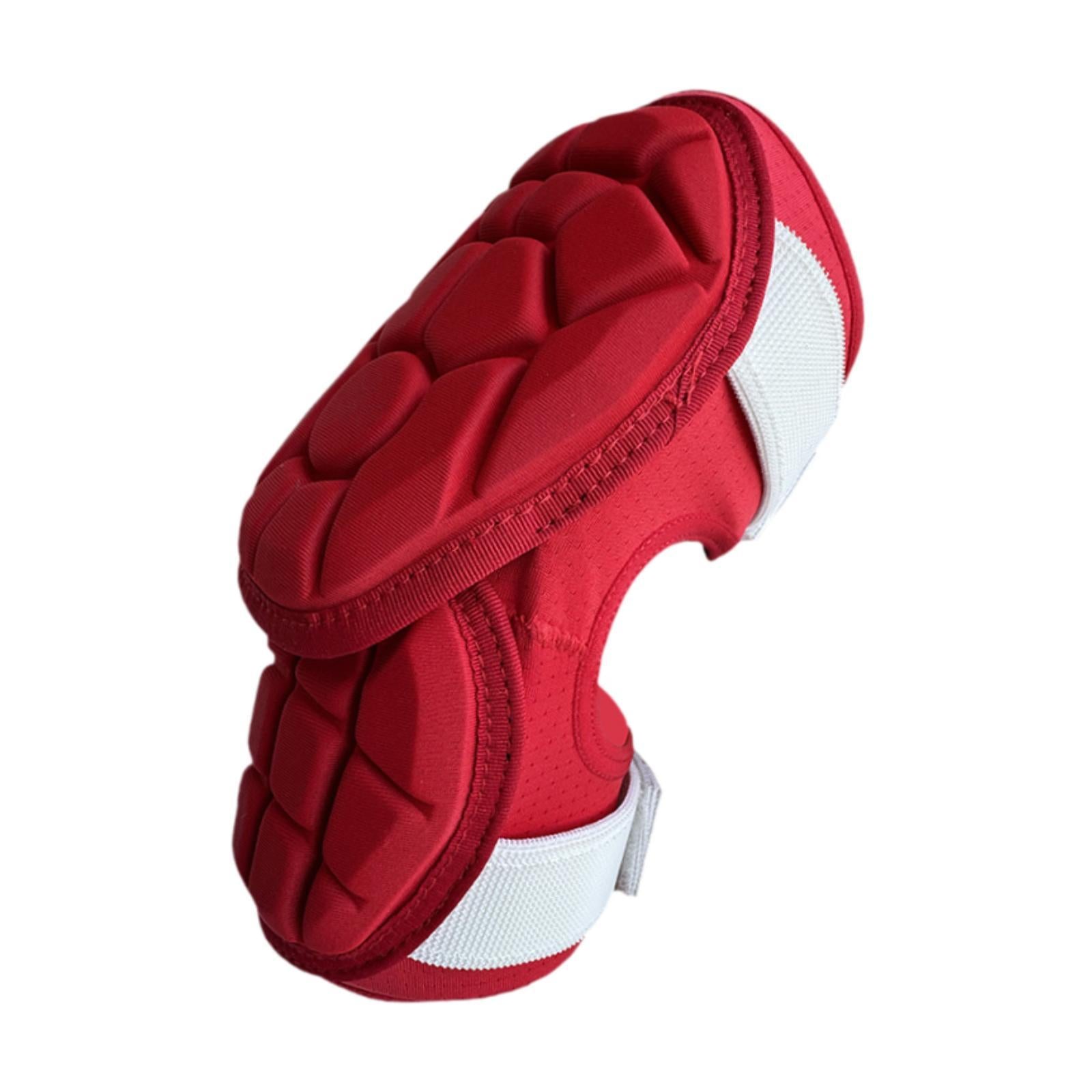 Baseball Elbow Guard Equipment Lightweight Training Adjustable Forearm Guard red