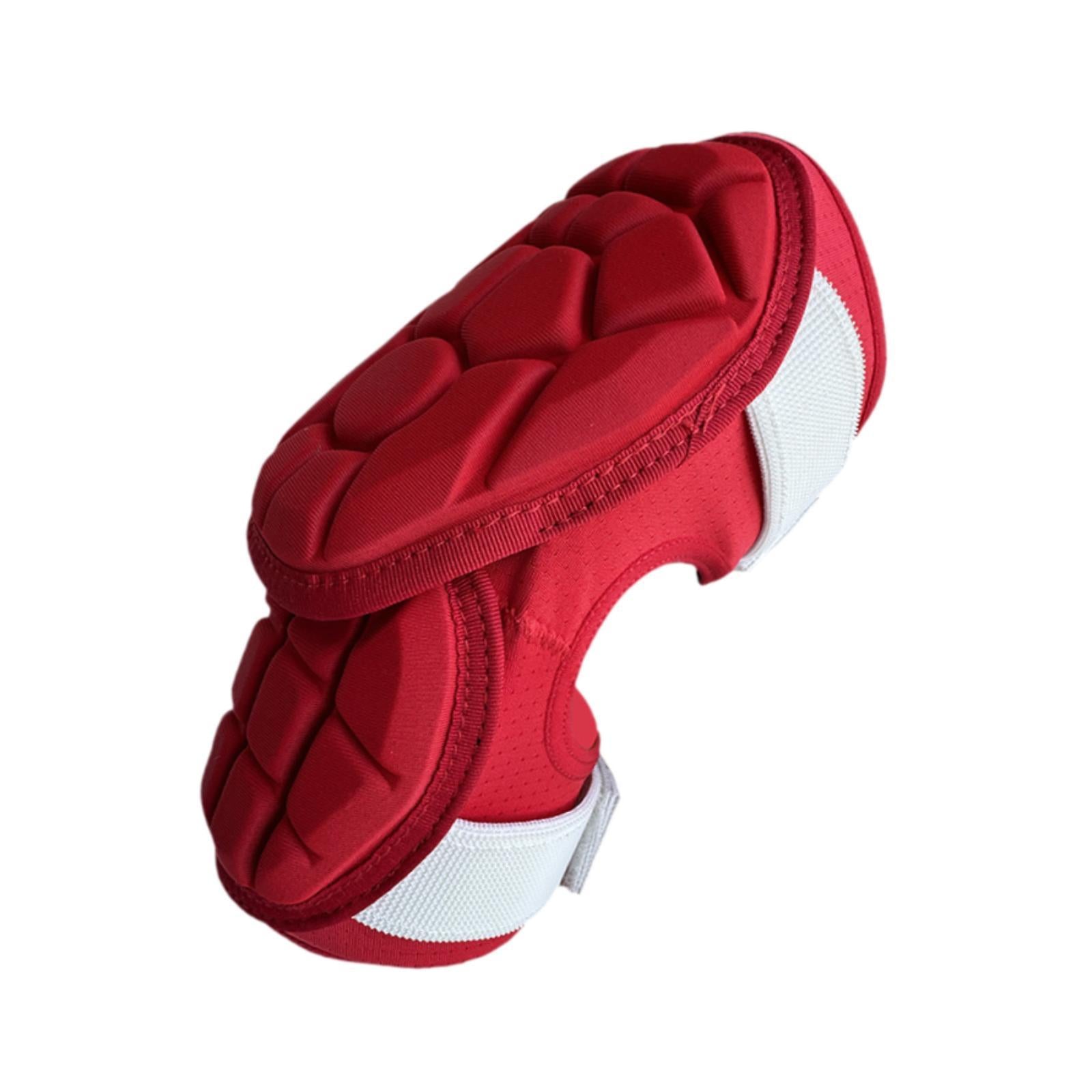 Baseball Elbow Guard Equipment Lightweight Training Adjustable Forearm Guard red