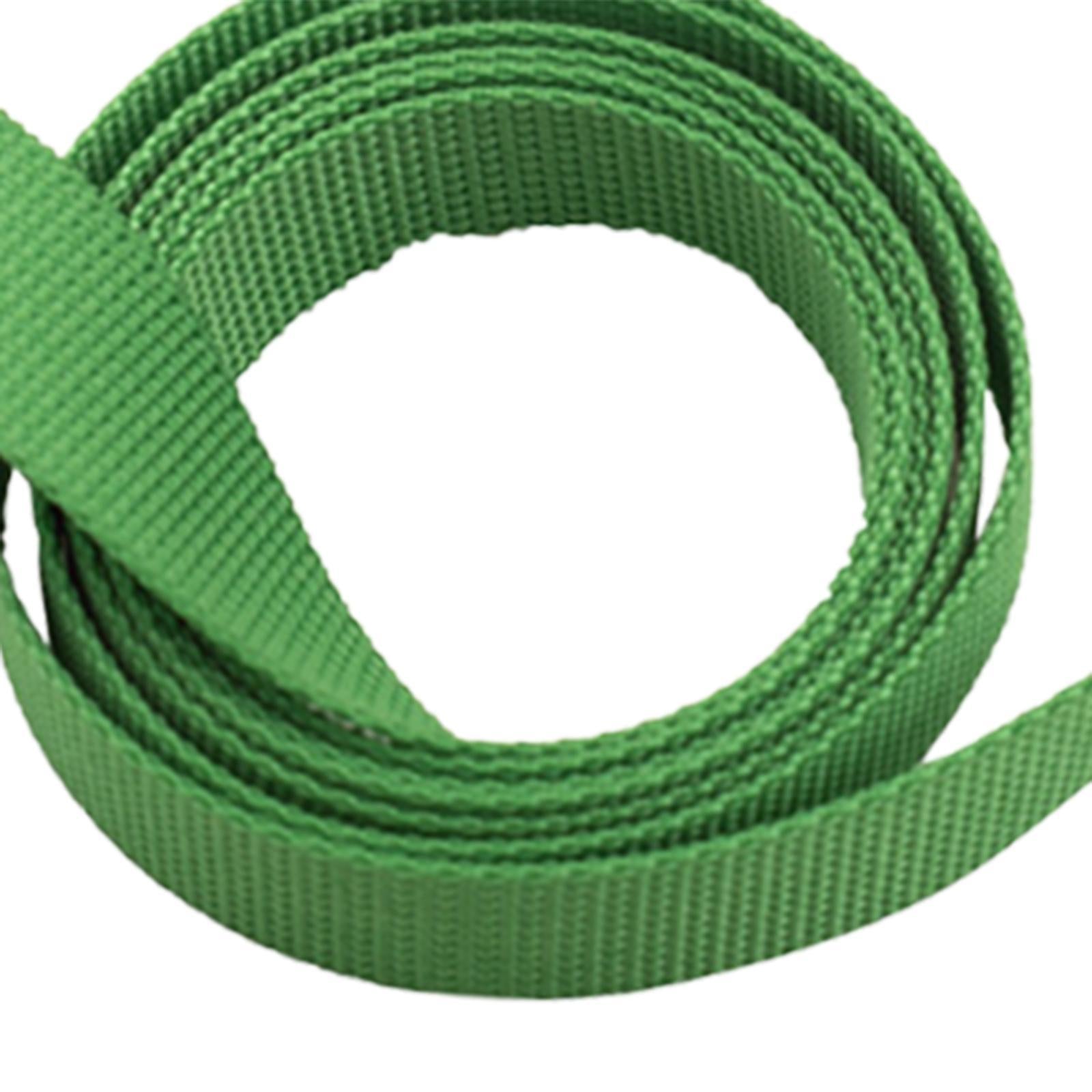 Lashing Strap Adjustable with Buckle Luggage Bag Travel Kayak Tie Down Strap Green