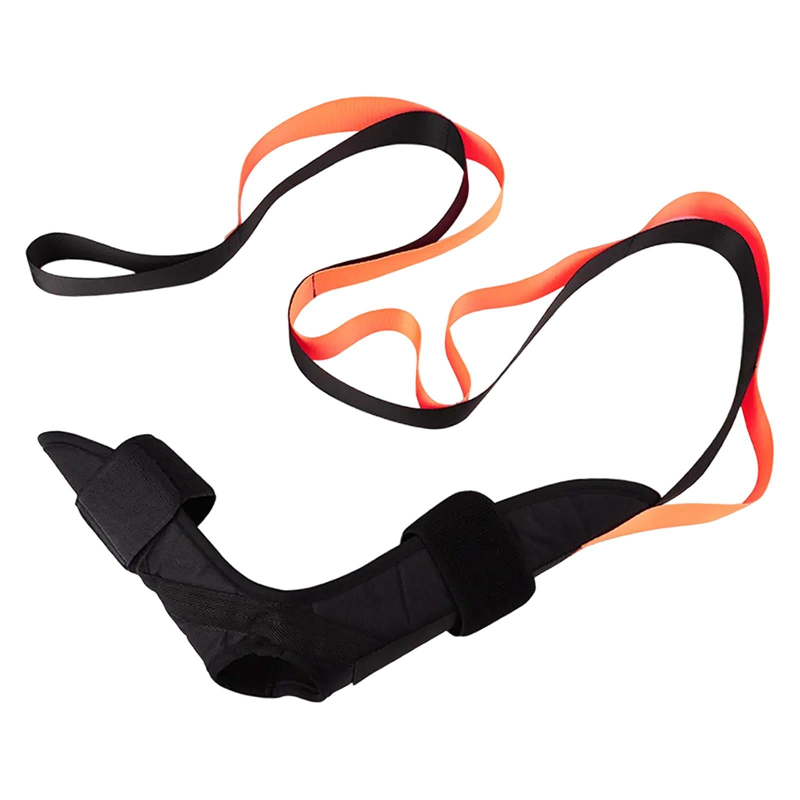 Foot and Calf Stretcher Exercise with Loops 47 inch for Ankle Waist Ligament