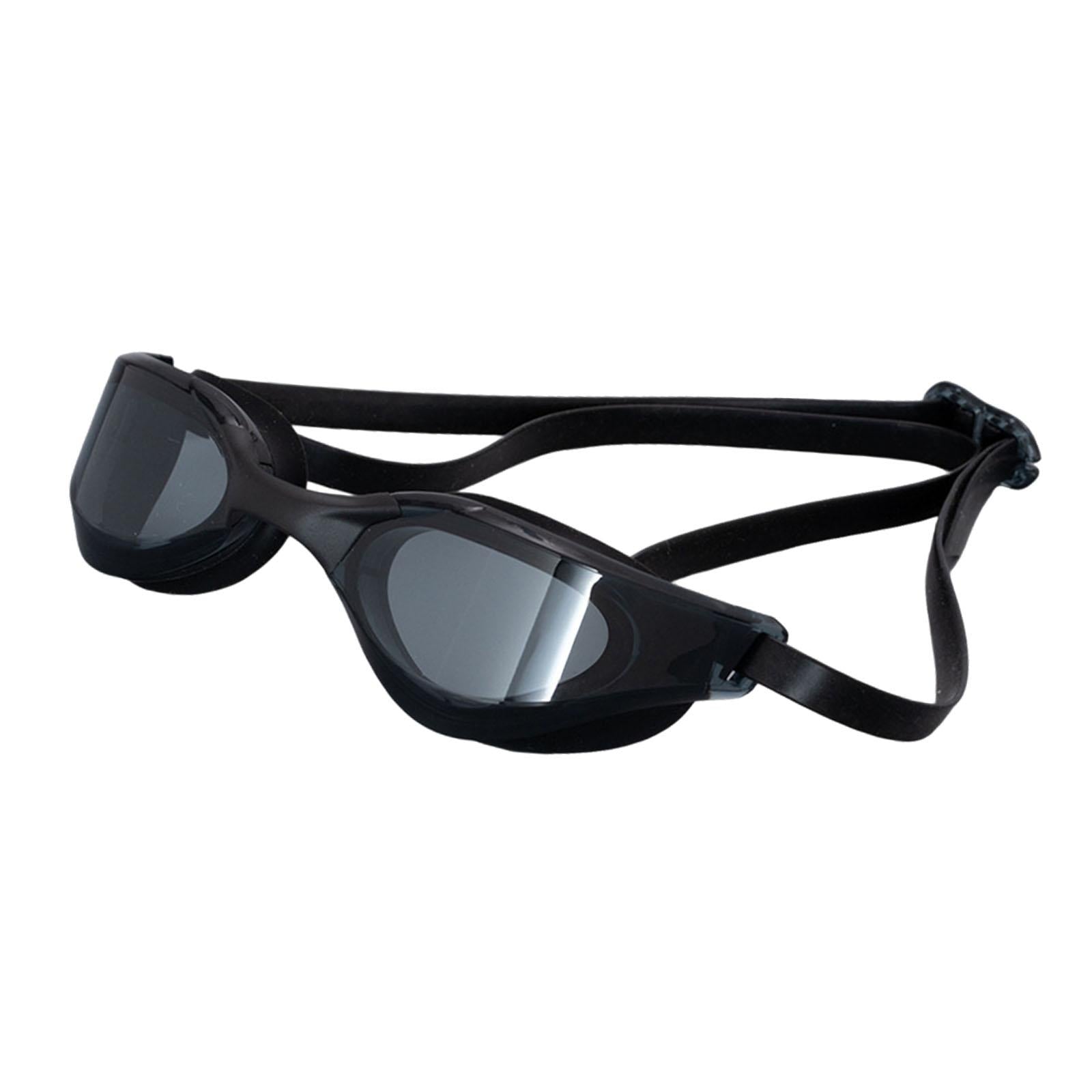 Swim Goggles Anti Fog Leakproof Swim Glasses for Adults Men and Women Summer Black