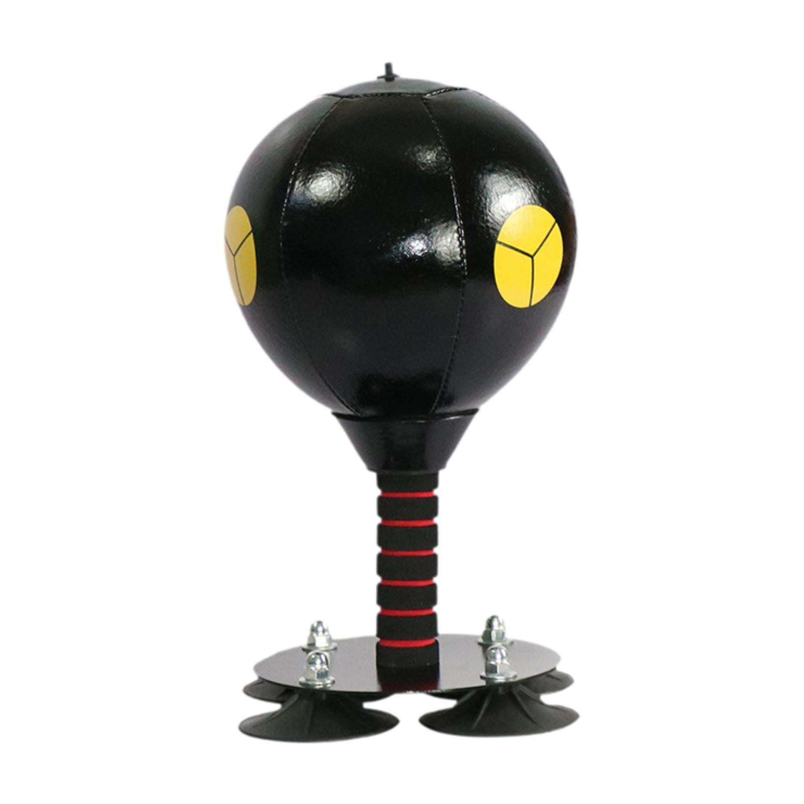 Desktop Punching Bag Training Gift Boxing Punch Ball for Sports Table Office Black