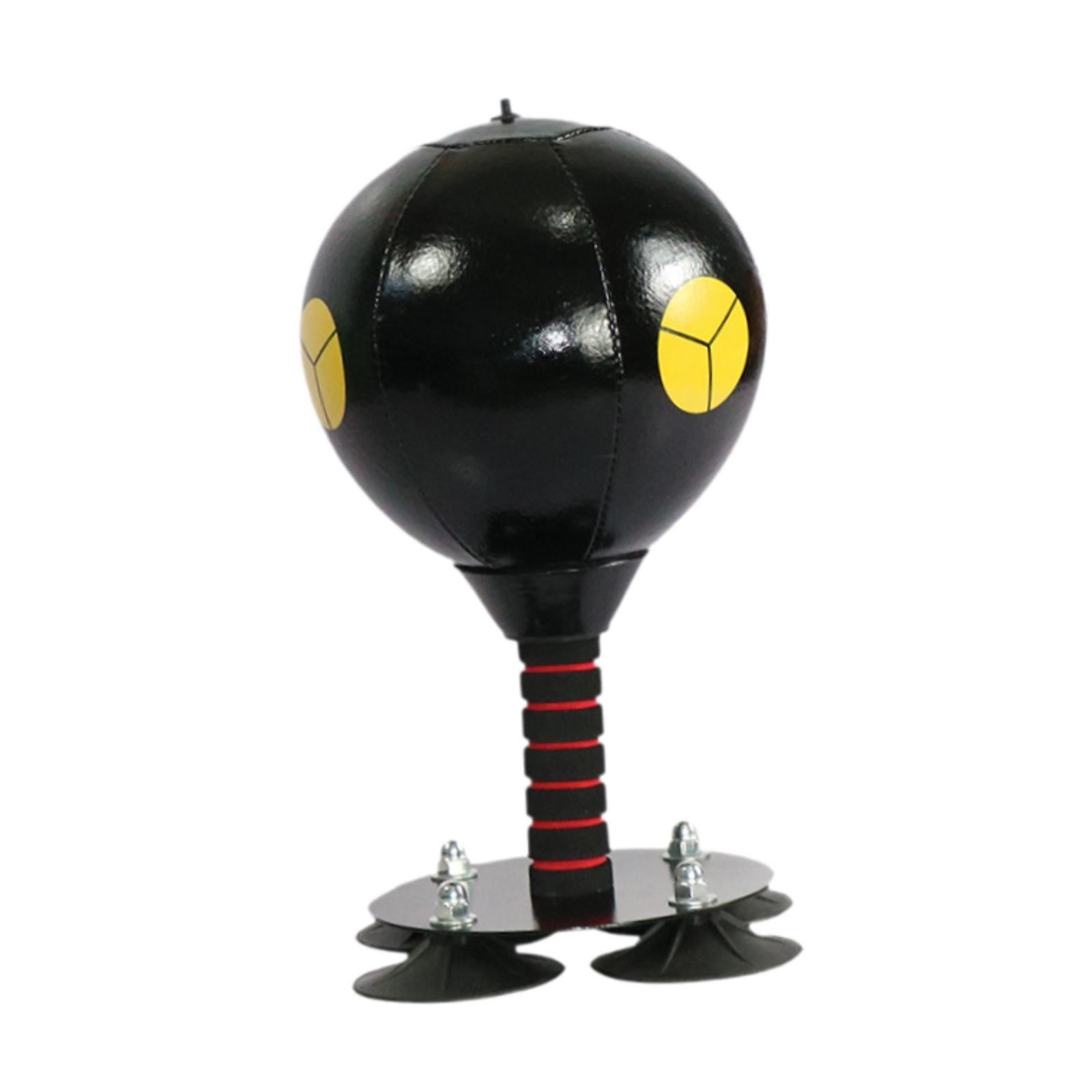 Desktop Punching Bag Training Gift Boxing Punch Ball for Sports Table Office Black