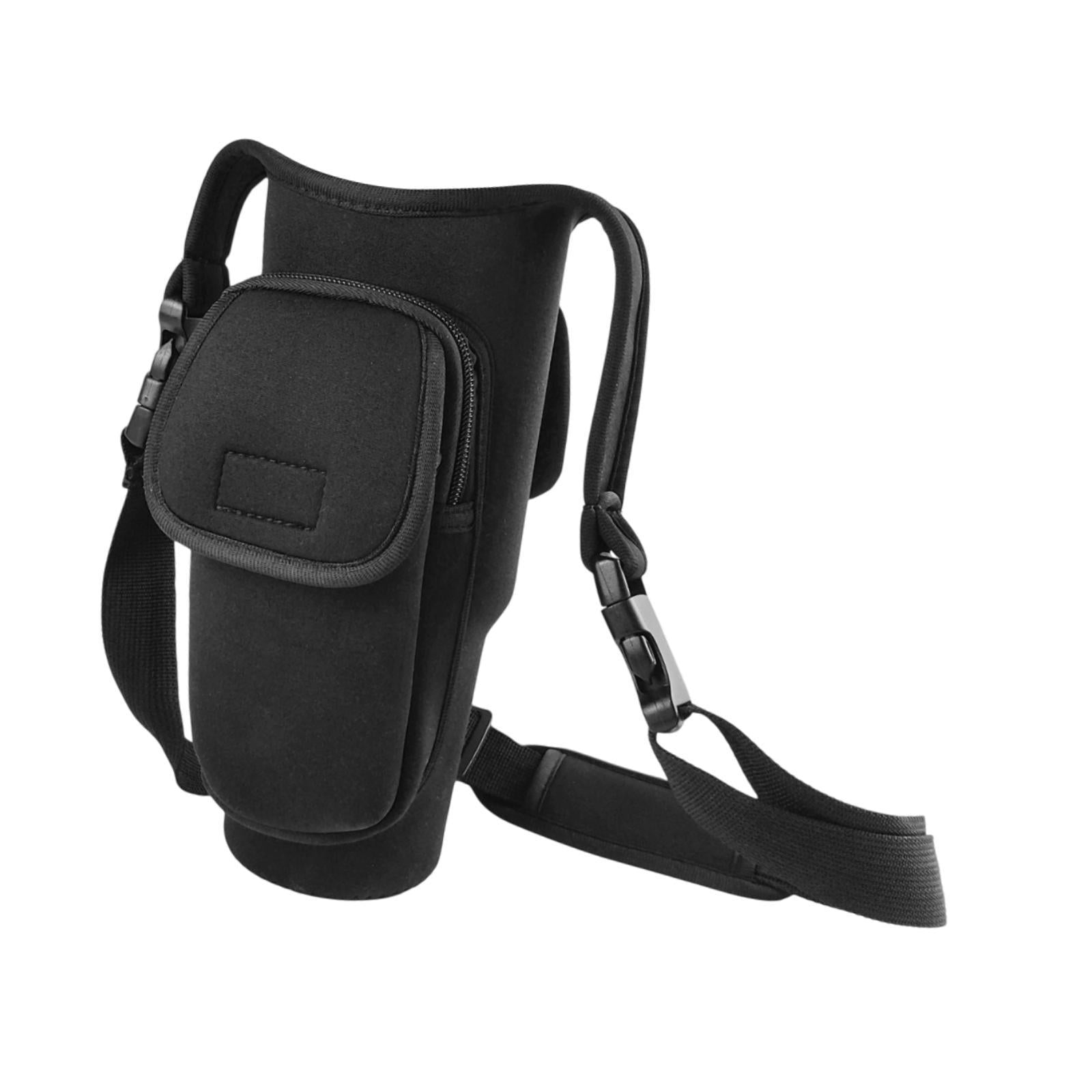 Water Bottle Carrier Bag for 40oz Tumbler with Handle for Backpacking Hiking