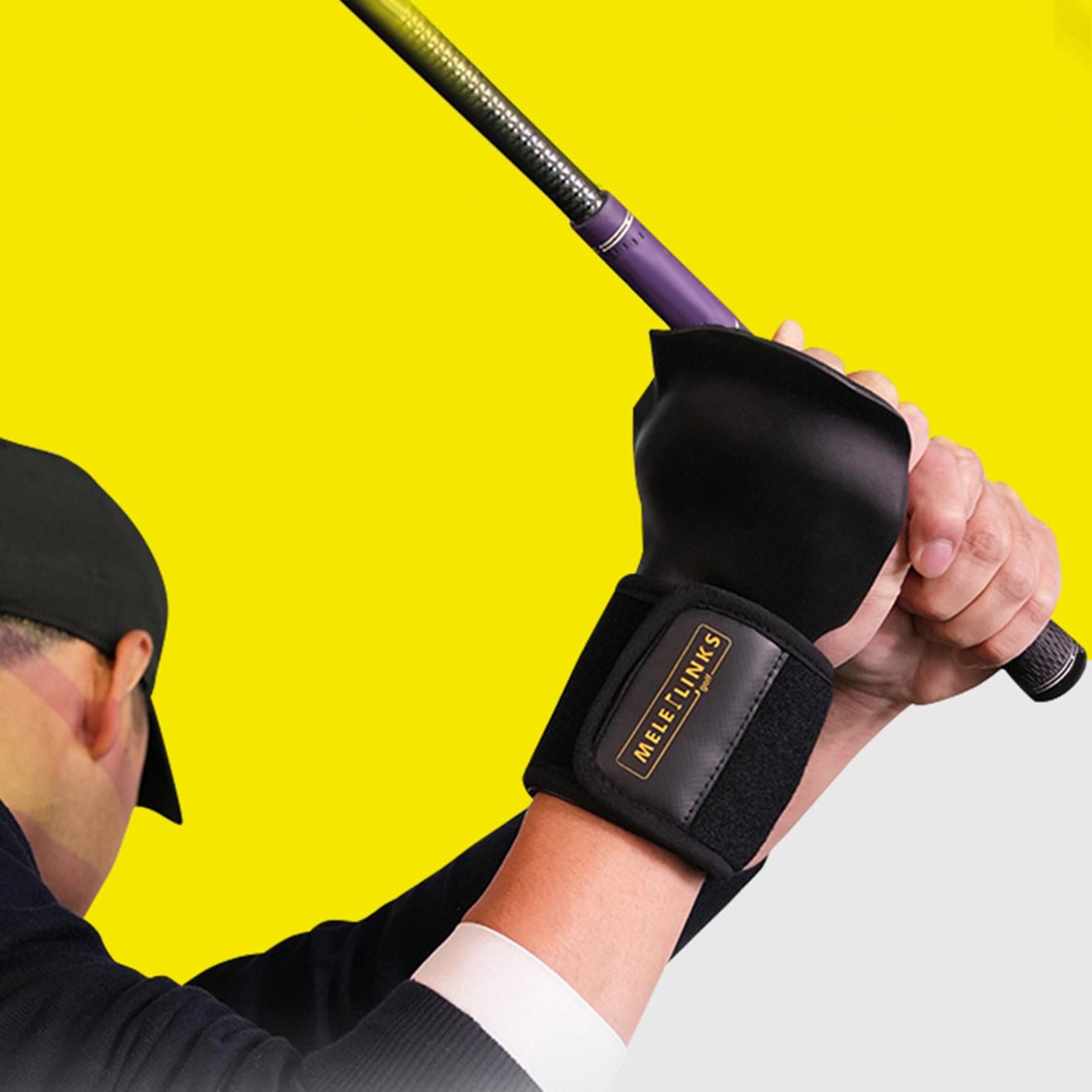 Golf Swing Trainer Golf Straight Arm Trainer Beginners Golf Wrist Brace Band Green Ball