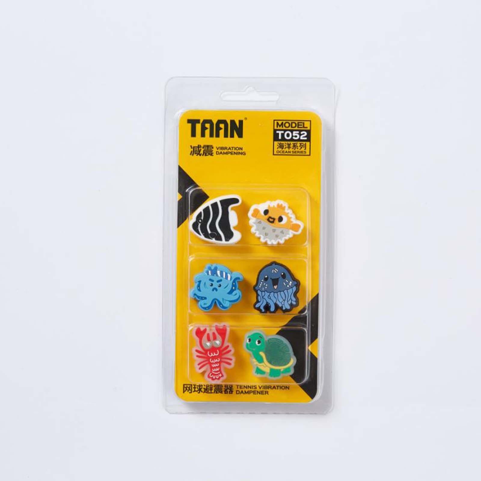 6Pcs Tennis Racket Vibration Dampener Portable for Squash Tennis Enthusiasts