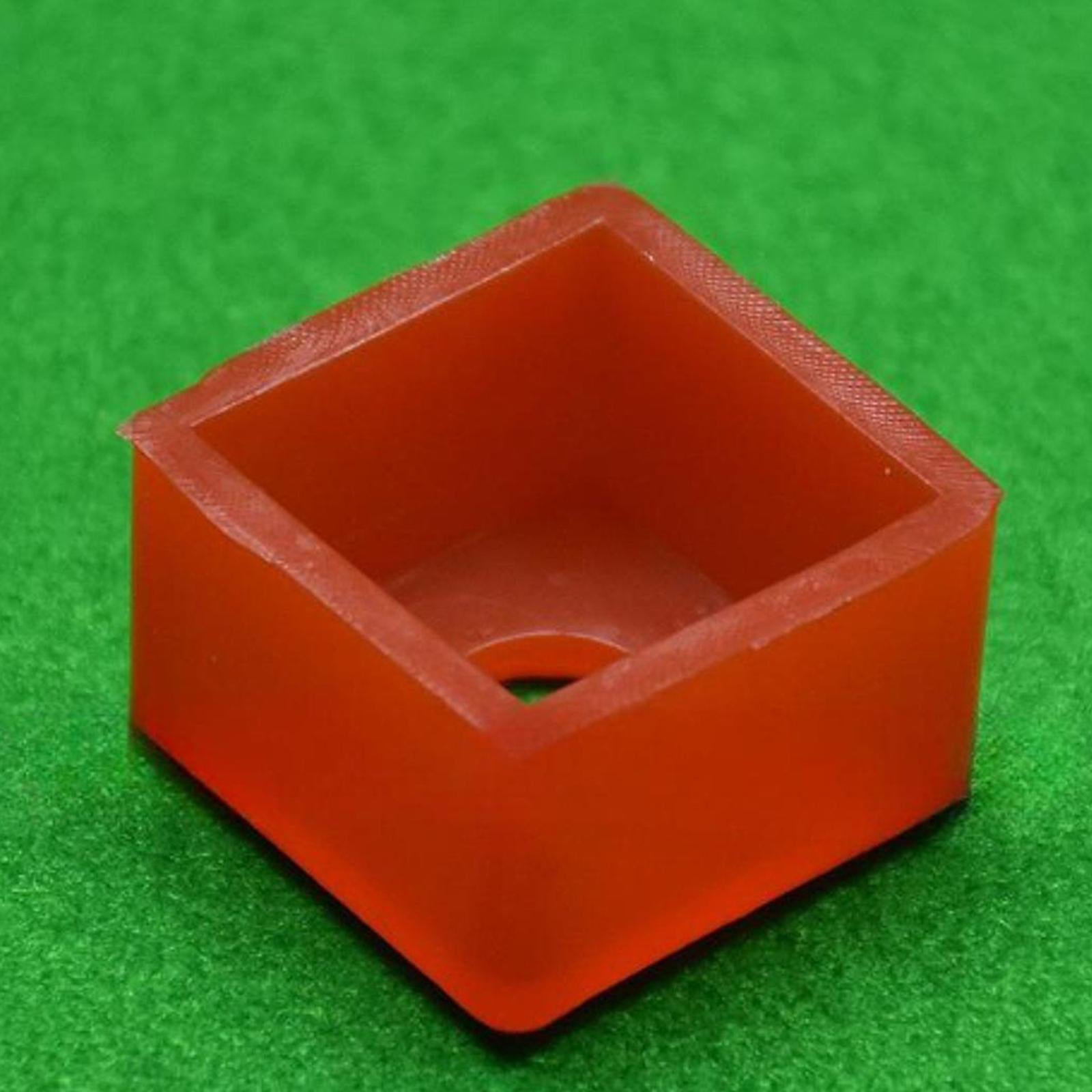 Billiard Pool Chalk Holder Square Storage Box Portable Snooker Chalk Carrier