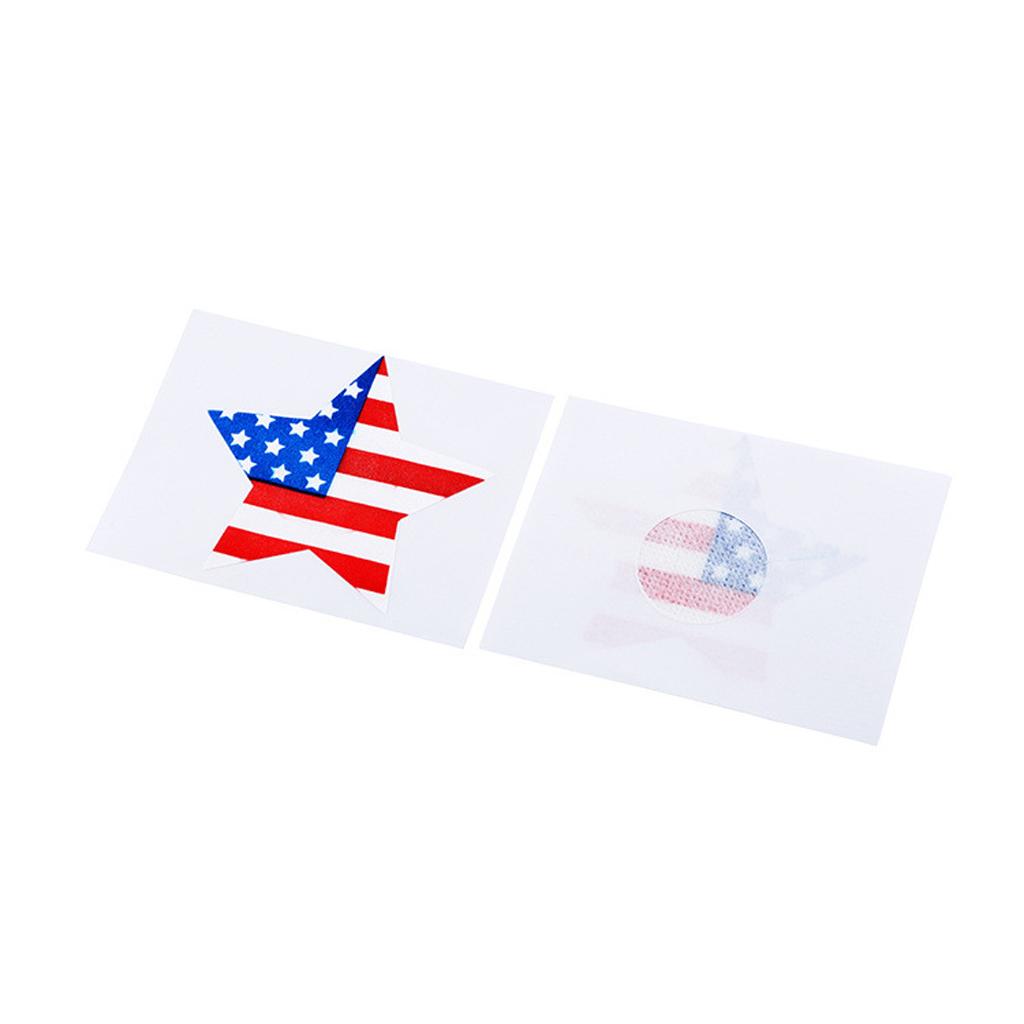 10 Pair American Flag Print Self Adhesive Pasties Nipple Cover Bra Sticker