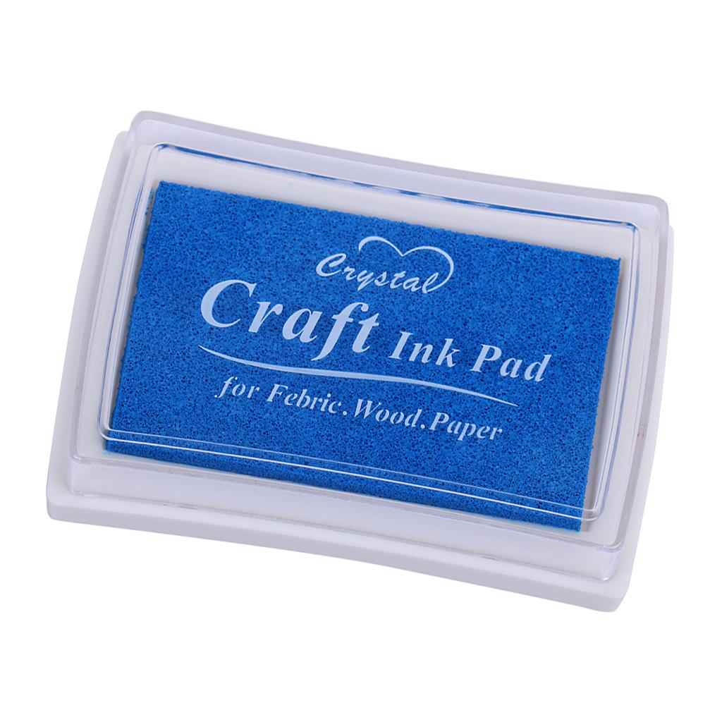 Ink Pad Korea Stationery DIY Craft for Paper Fabric Wood Sky Blue