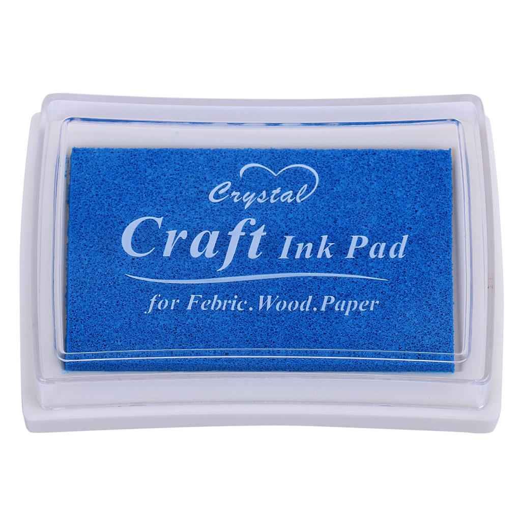 Ink Pad Korea Stationery DIY Craft for Paper Fabric Wood Sky Blue