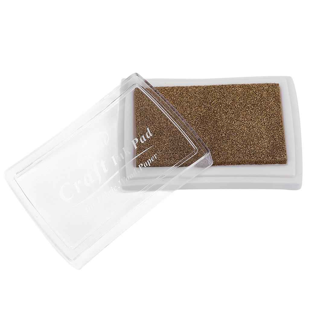 Ink Pad Korea Stationery DIY Craft for Paper Fabric Wood Gold