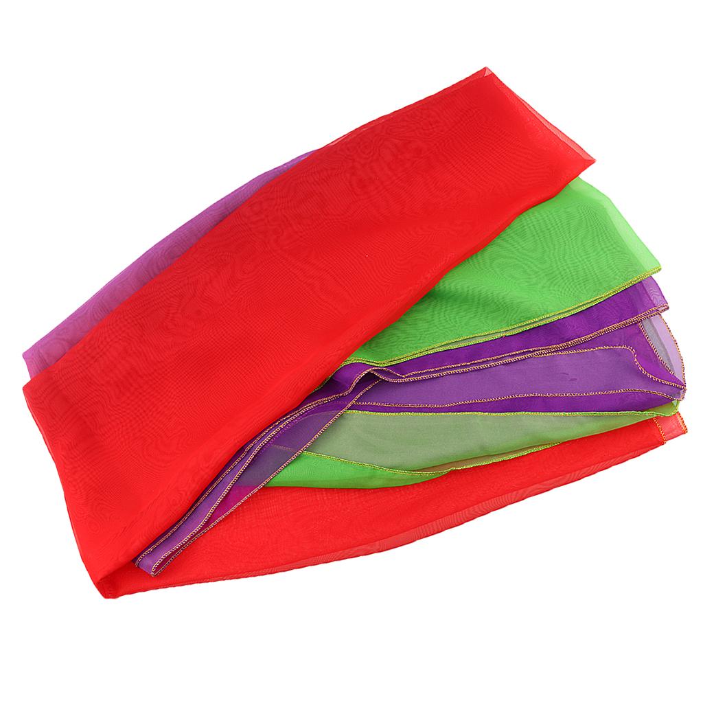 5Pcs Fashion Belly Dance Veil Scarf Shawl Multiple Uses