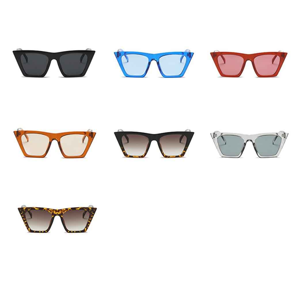 Retro Cat eye Women Man Sunglasses Male Female Eyewear UV400 Black