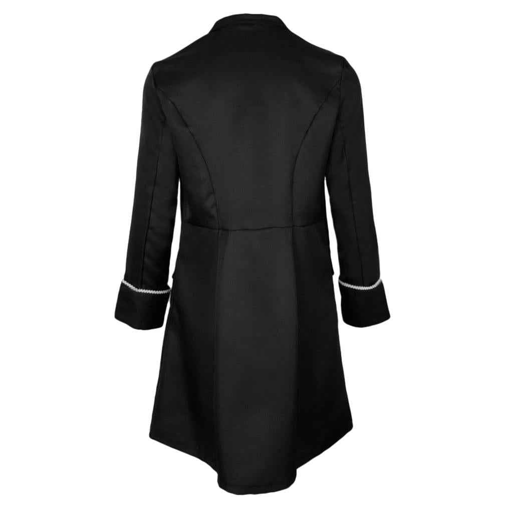 Men Victorian Frock Coat Gothic Steampunk Jacket Vintage Tailcoat L Black