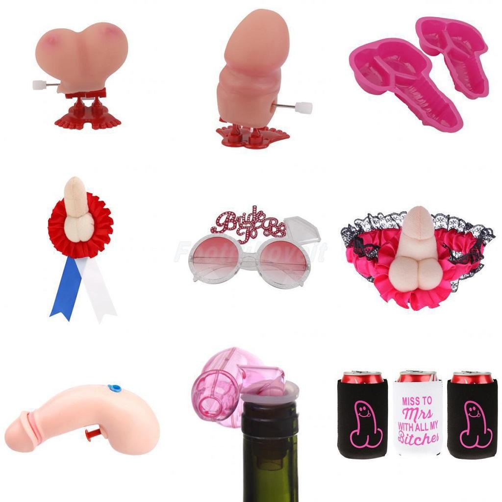 6/Set Willy Eye Mask Penis Glasses Headband Hen Night Party Accessories