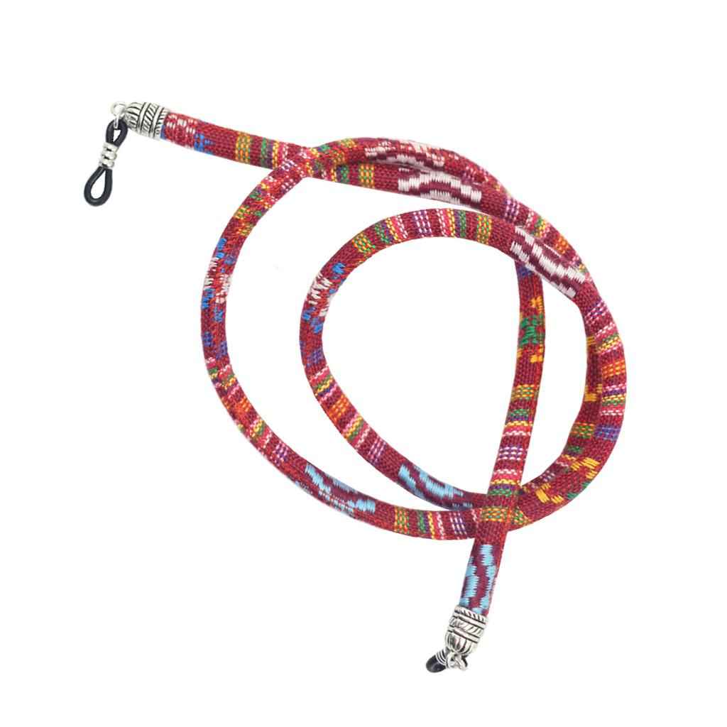 Sunglasses Neck Cord Strap Eyeglass Glasses String Lanyard Holder Red
