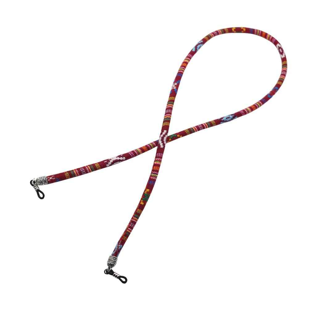 Sunglasses Neck Cord Strap Eyeglass Glasses String Lanyard Holder Red