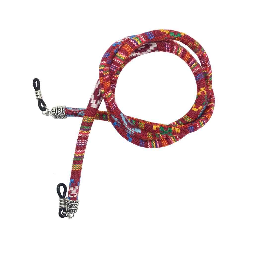 Sunglasses Neck Cord Strap Eyeglass Glasses String Lanyard Holder Red