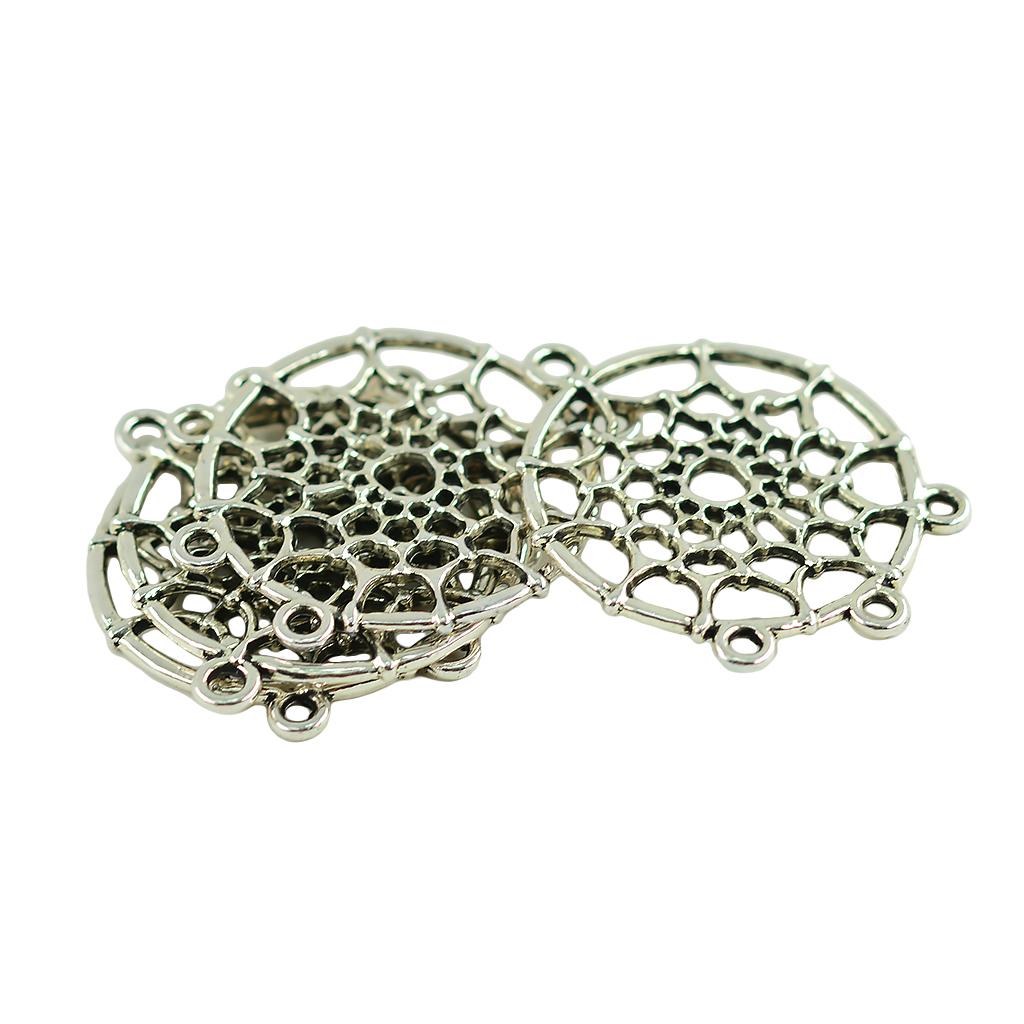 40 Pieces Dream Catcher Pendants Earring Necklace Jewelry Making Findings