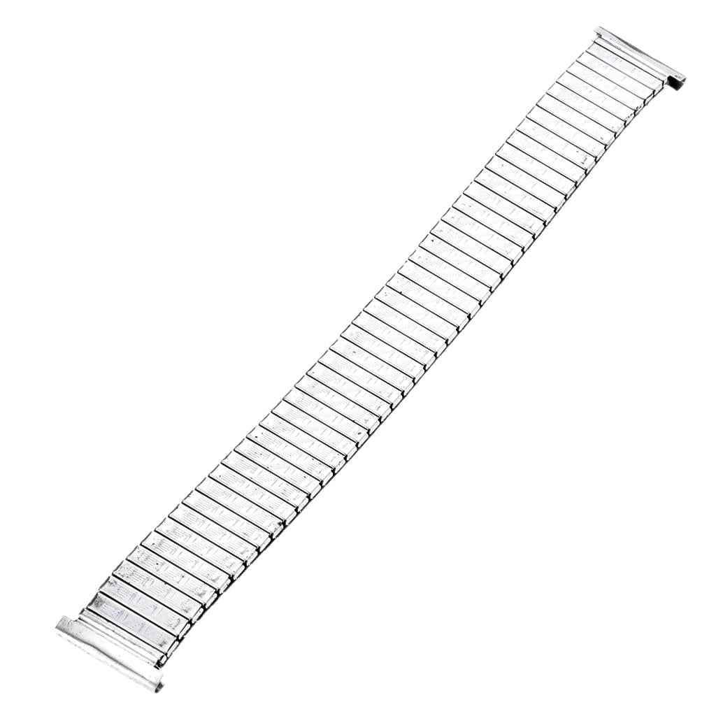 Stainlese Steel Elastic Replacement Wristband Men Women Expansion Strap 20mm