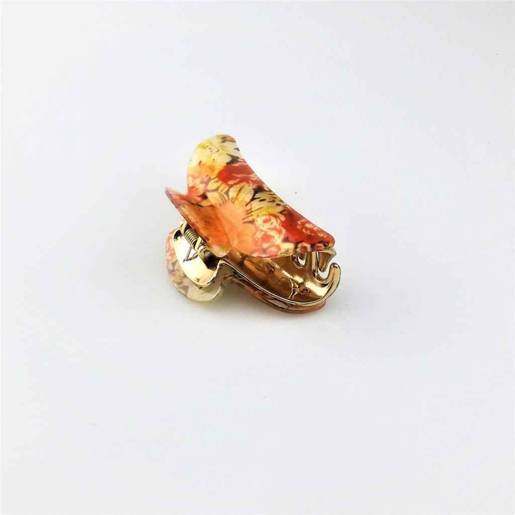 Women Flower Large Hair Claw Grip Clips Pin Hair Clamps Clasp Makeup Tools
