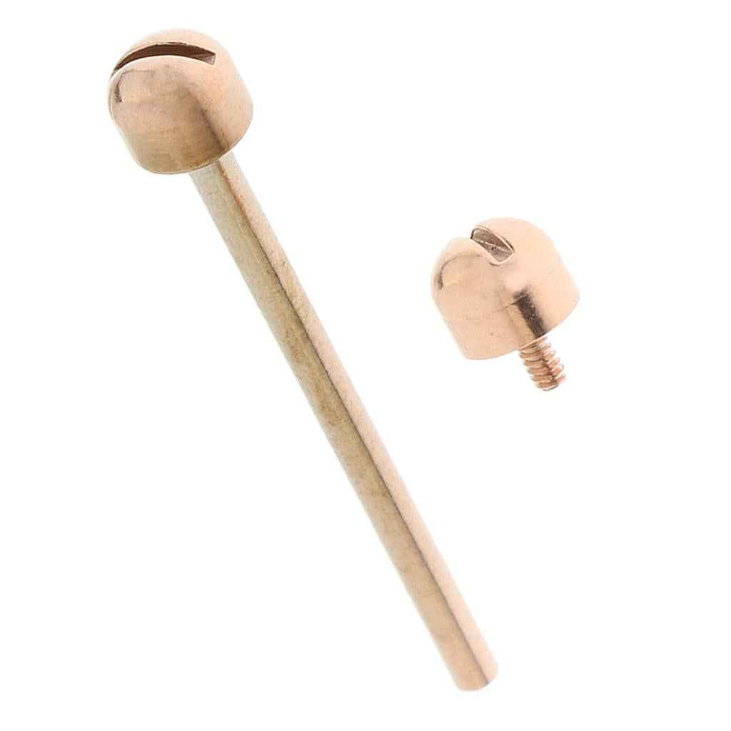Watch Screw Tube Screw Connecting Rose Gold 22mm
