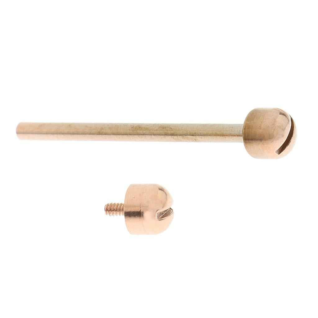 Watch Screw Tube Screw Connecting Rose Gold 22mm