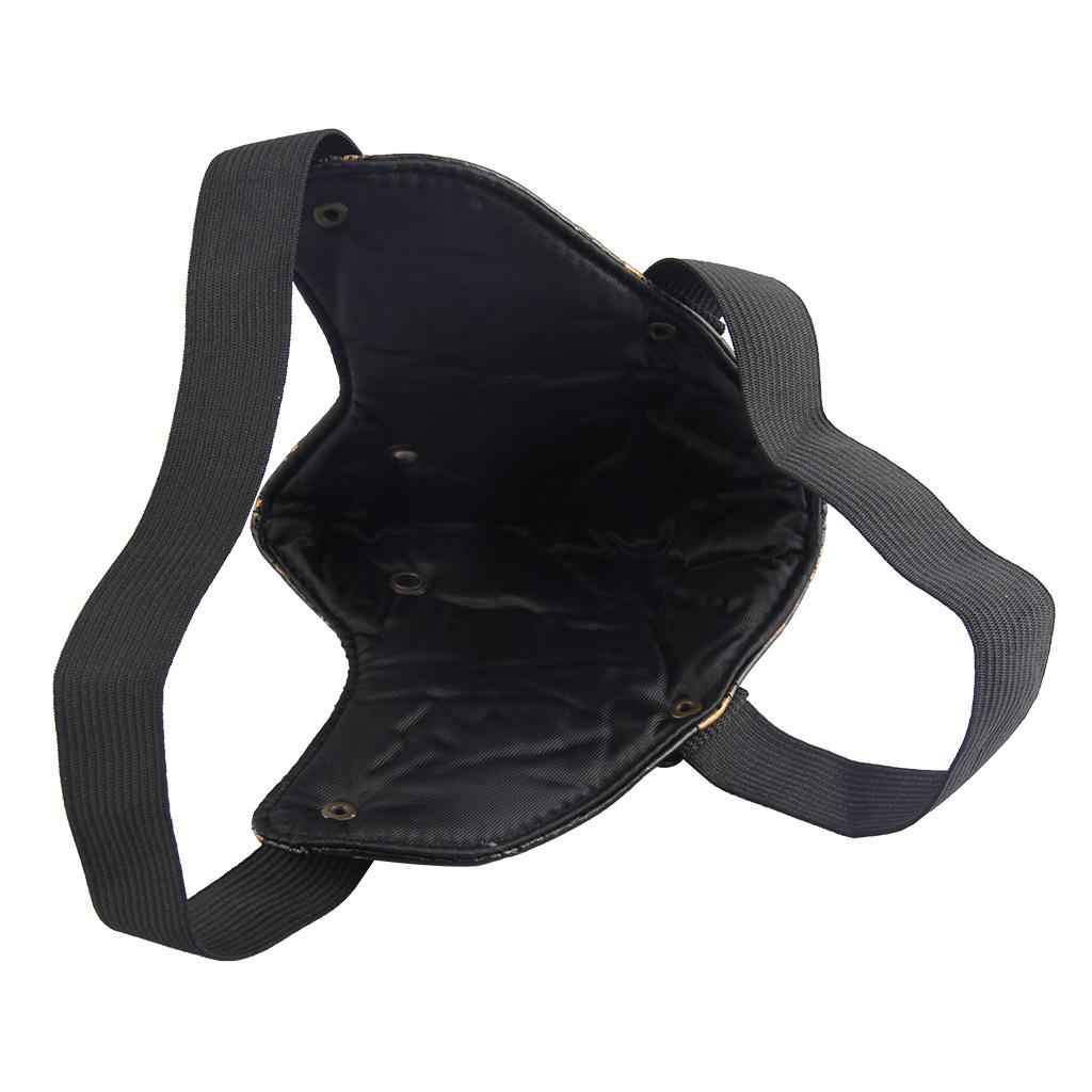Punk Masquerade Mask Motocycle Anti Dust Mask Half Face Gothic Rivet Golden