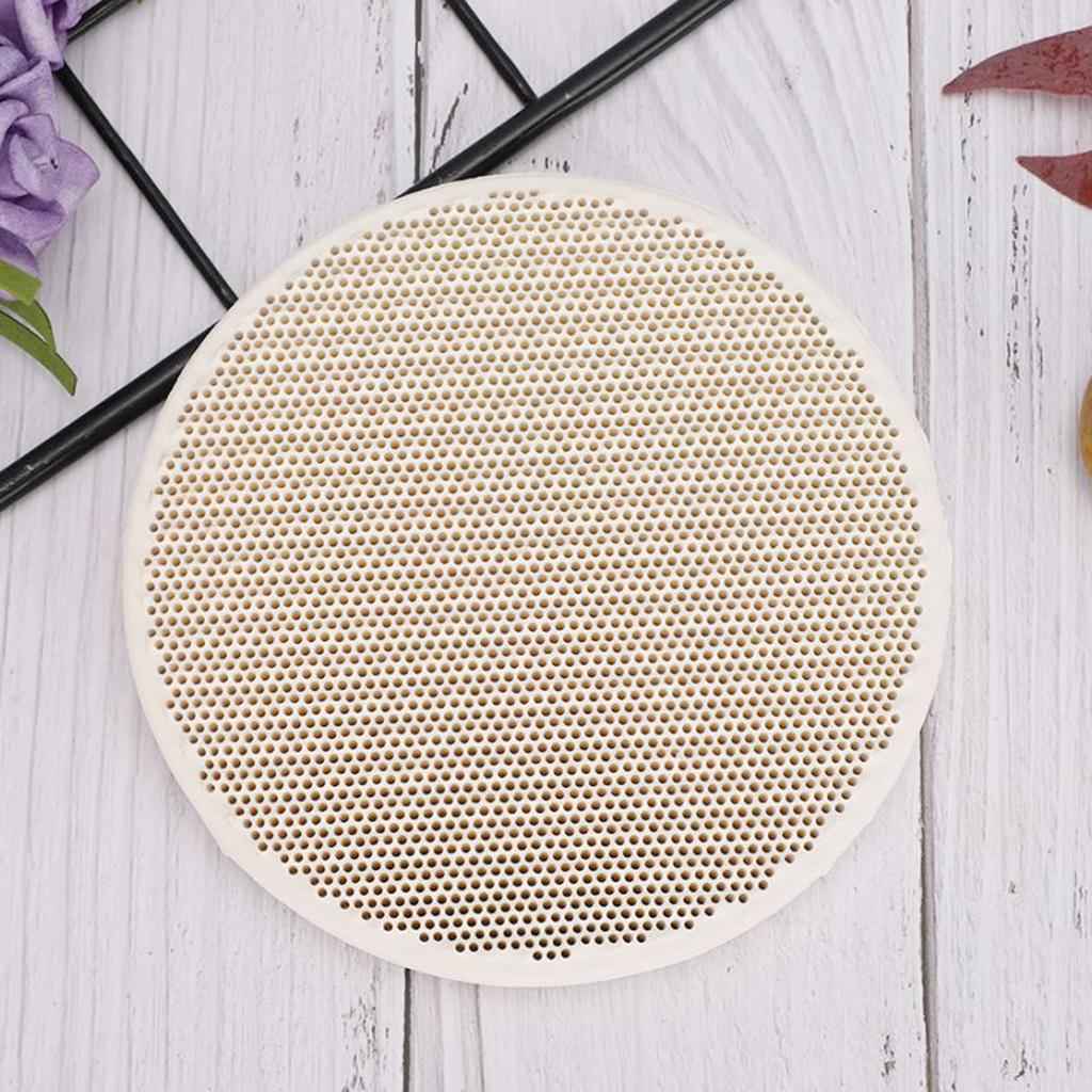 Honeycomb Ceramic Soldering Board Jewelry Heating Plate 13cm