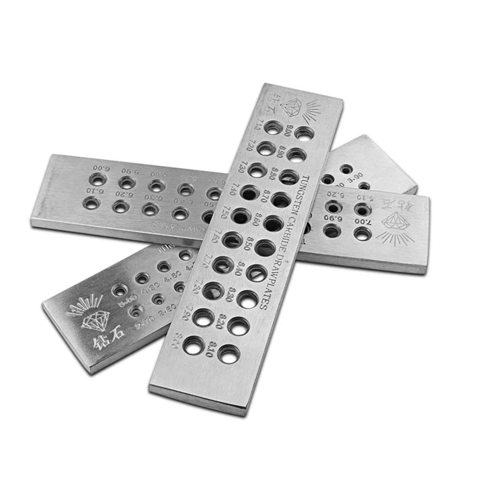 Draw Wear Resistant Jewelry Wire Drawplate for Jewelry Making Crafting Style A