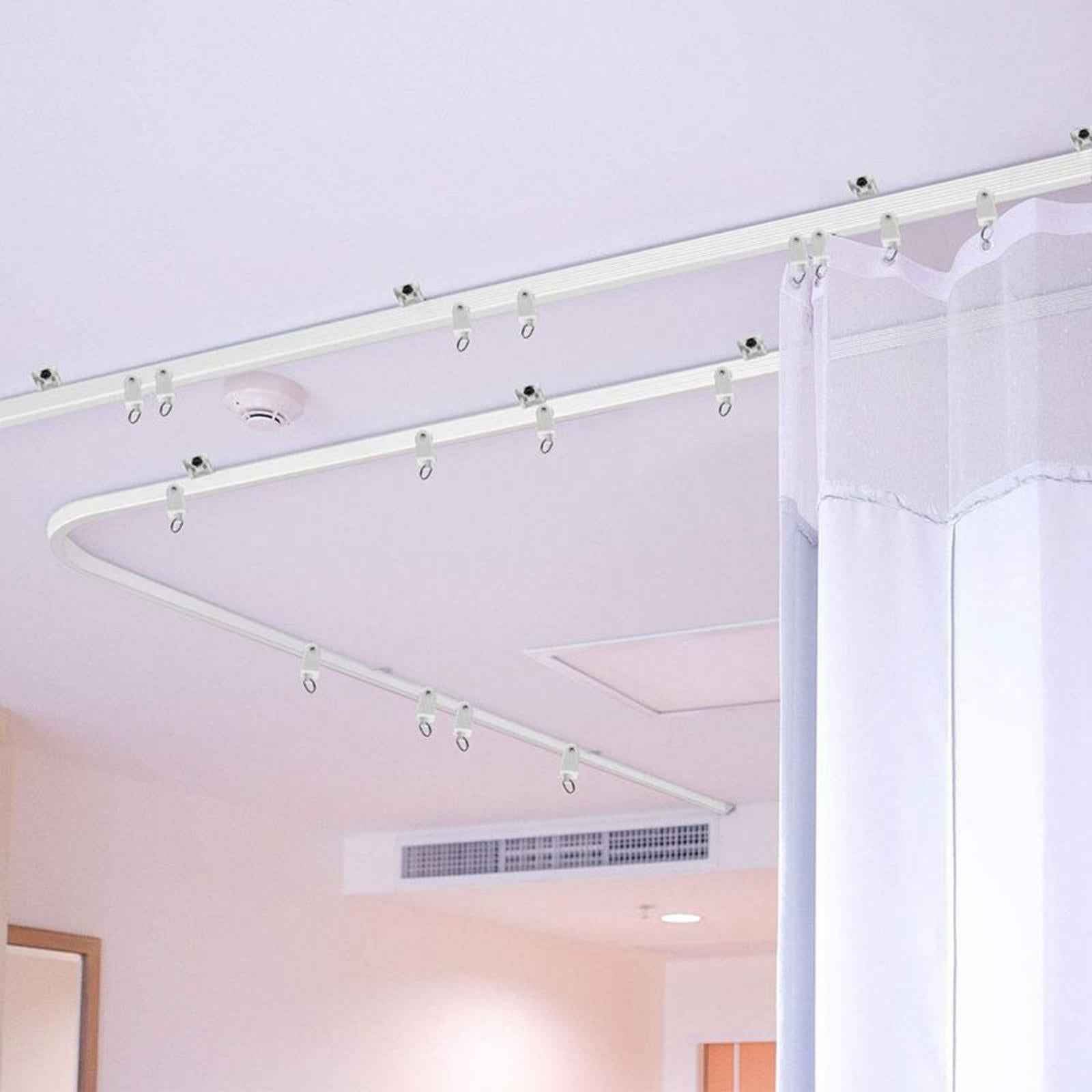 Flexible Curtain Track slide Quietly End Caps for Bunk Bed Camper