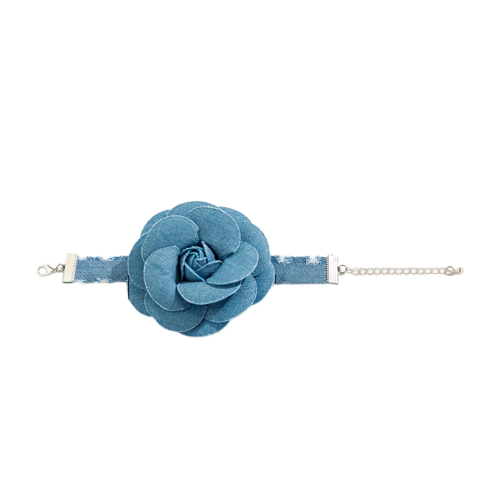 Big Flower Bracelet Women DIY Bracelet Bangle for Daily Life Daughters Wives