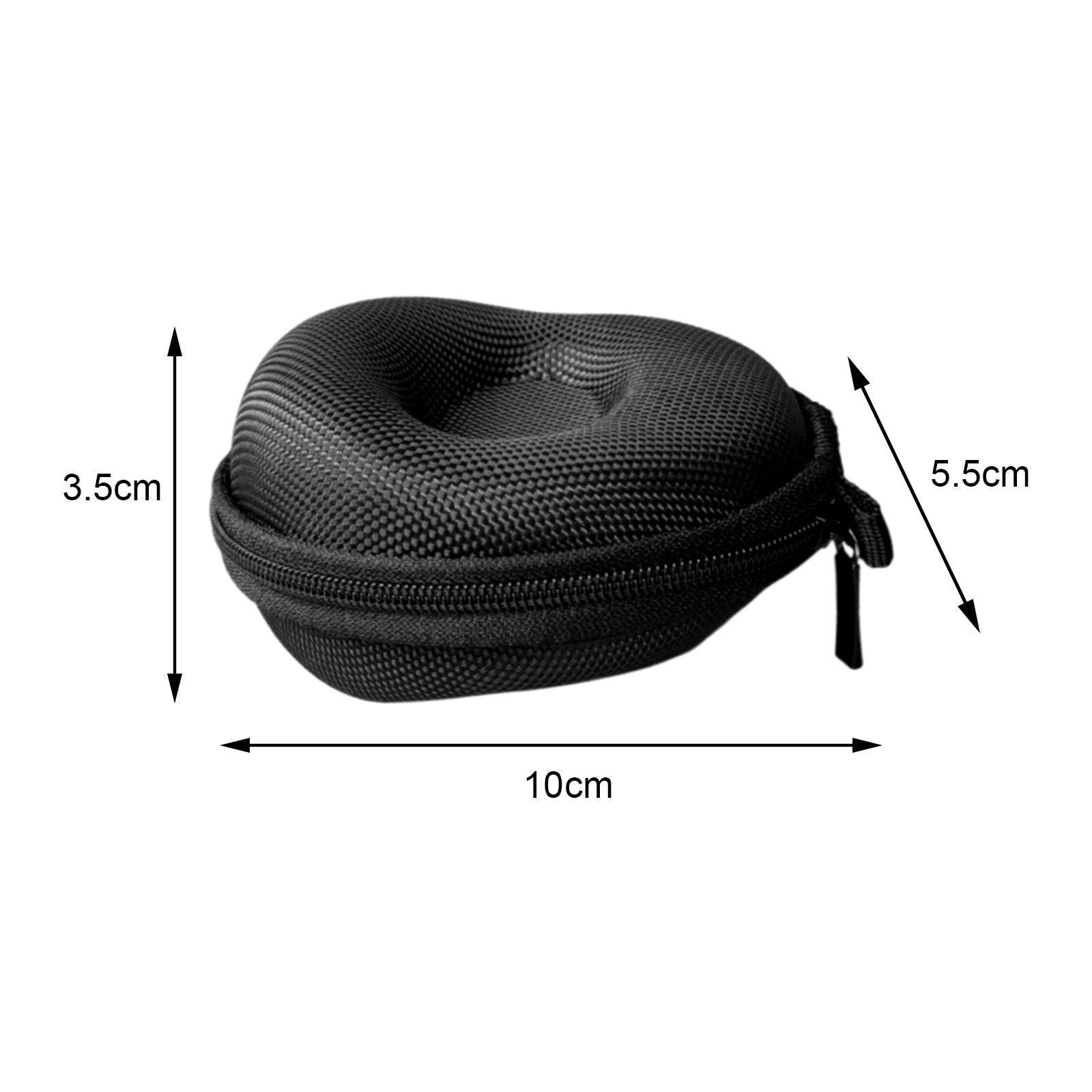 Portable Single Watch Box Storage Case Shock Resistant Interior Sturdy Black