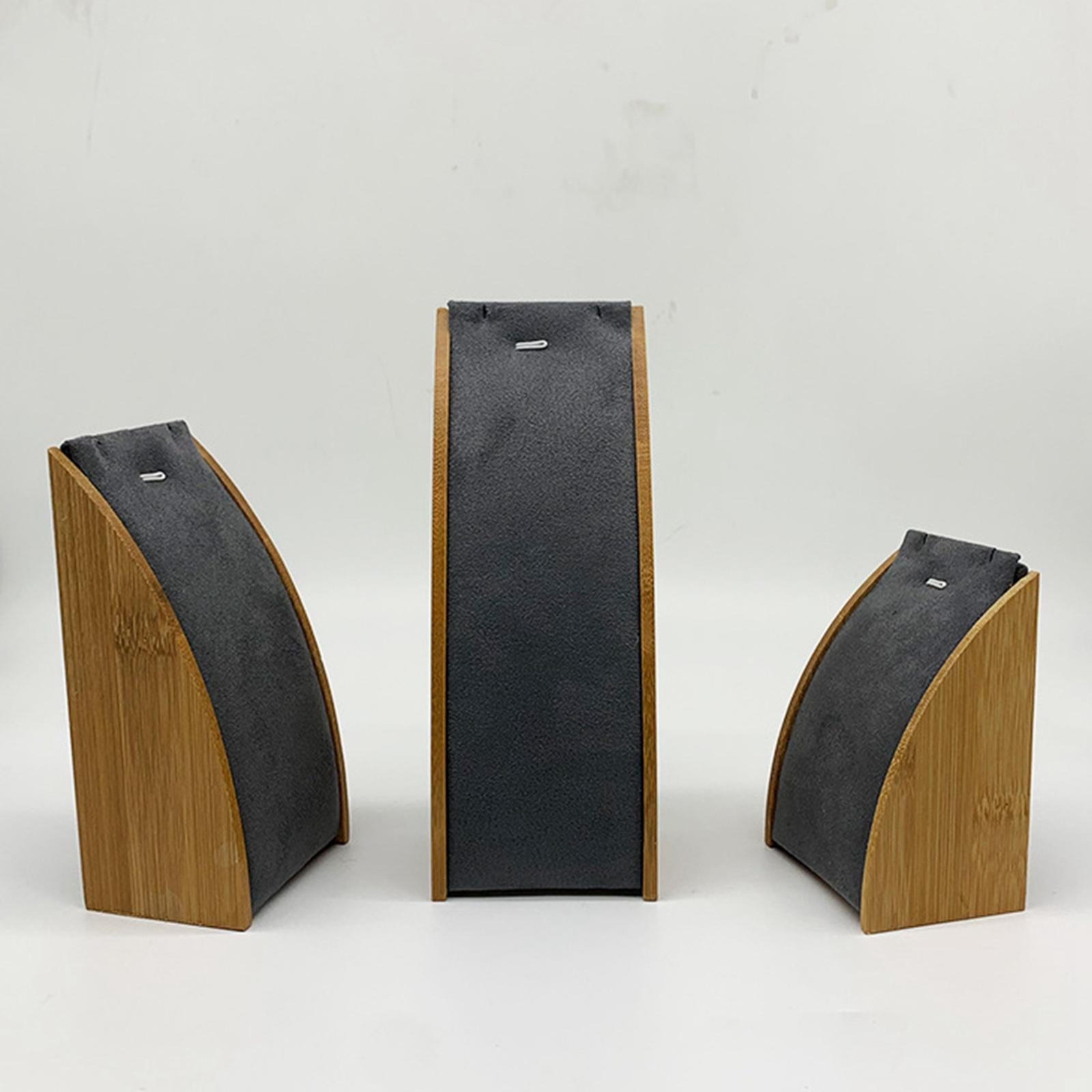 Necklace Display Board Retro Jewelry Holder Showcase Necklace Storage Holder 7.5x6x11.5cm