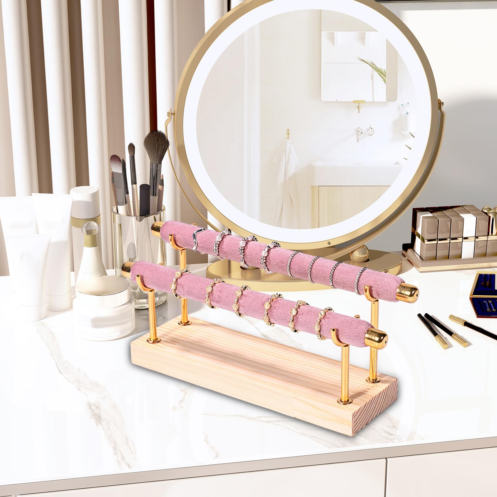 Rings Holder Jewelry Display Stand Jewelry Holder for Craft Fairs Gift Shows 2 layers